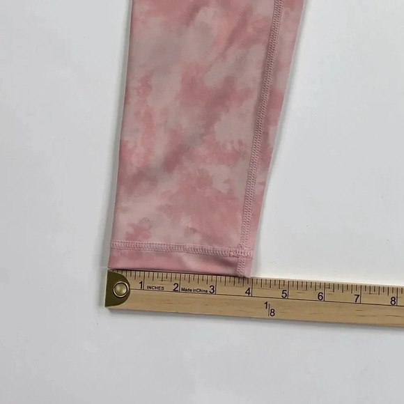 Allfenix Blush Pink Tie Dye Leggings - Picture 8 of 11